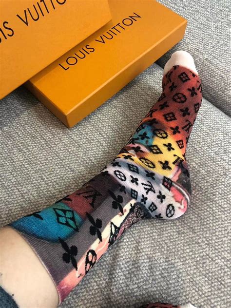 real louis vuitton socks